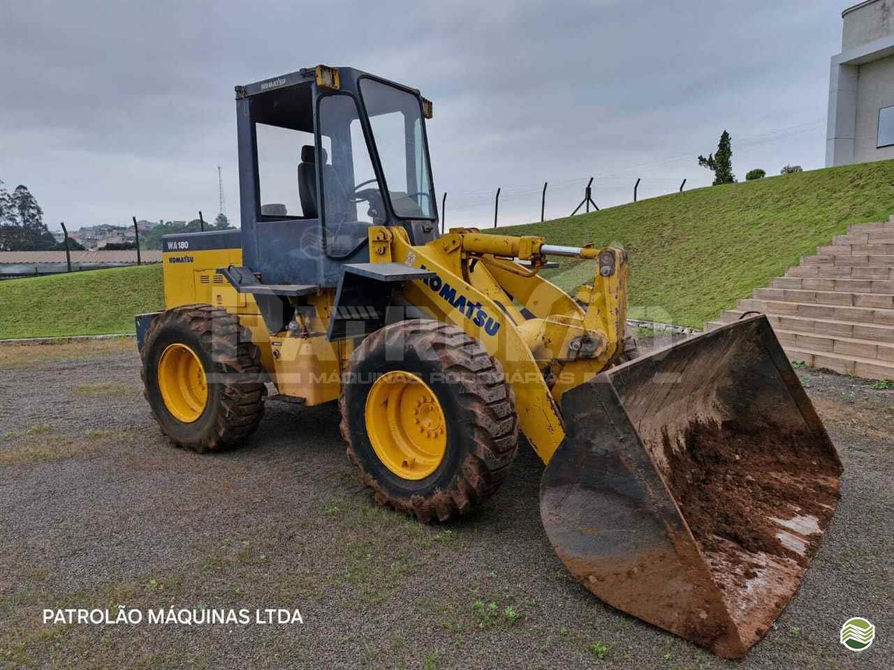 PA CARREGADEIRA KOMATSU WA180 Patrolão Máquinas MARAVILHA SANTA CATARINA SC